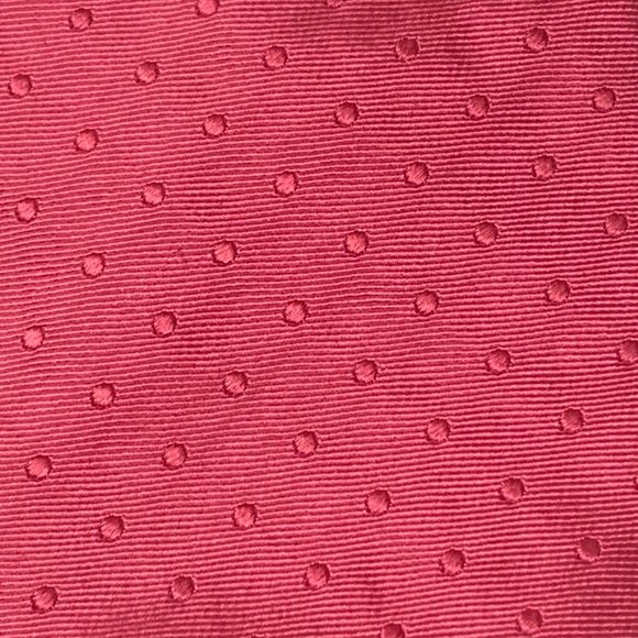 TM LEWIN Pink Polka Dot Silk Neck Tie - Picture 2 of 7